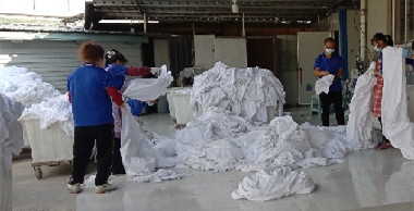 新開的布草洗滌公司正確分揀布草的妙招